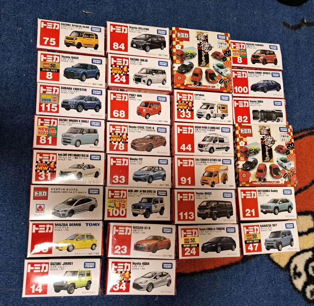 トミカ 28台まとめ売り