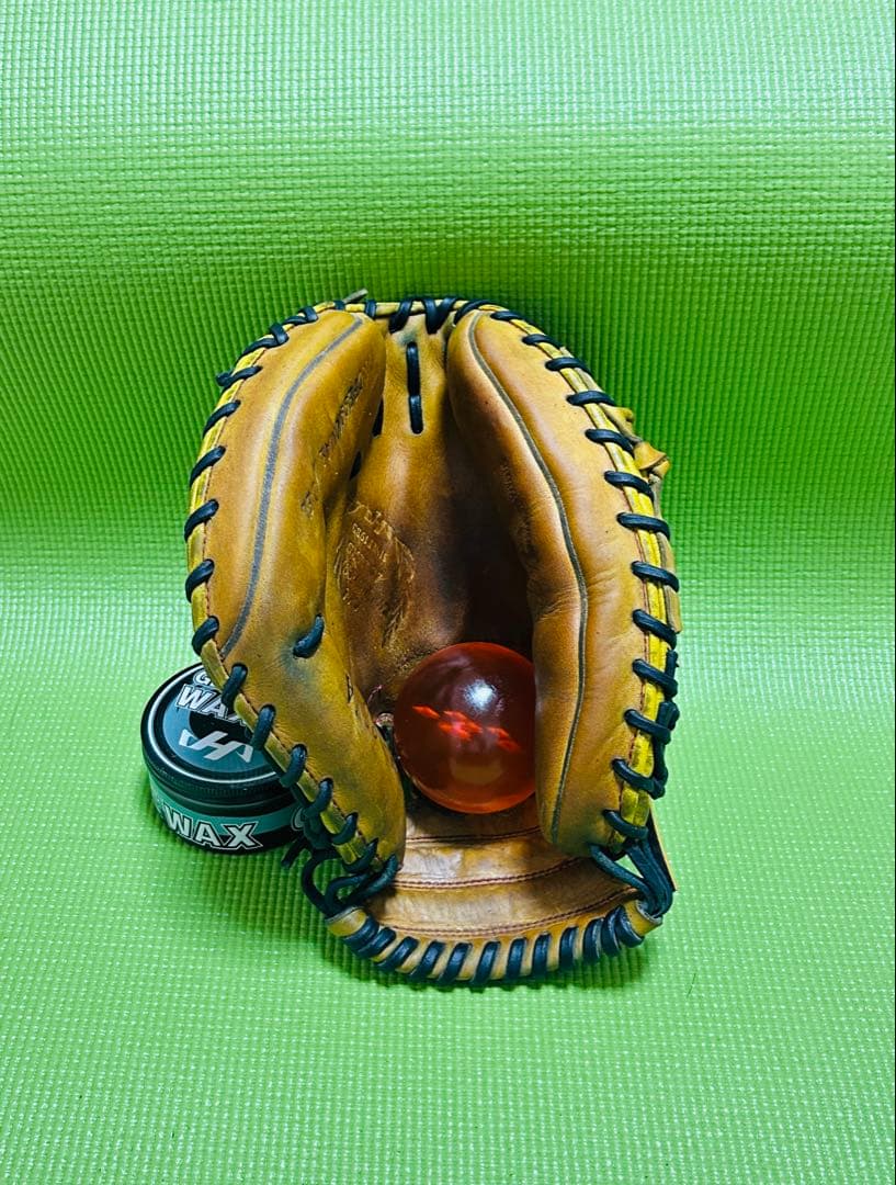 捕球音絶好調❗️ ハタケヤマ　軟式　キャッチャーミット　ミズノプロ　ゼット