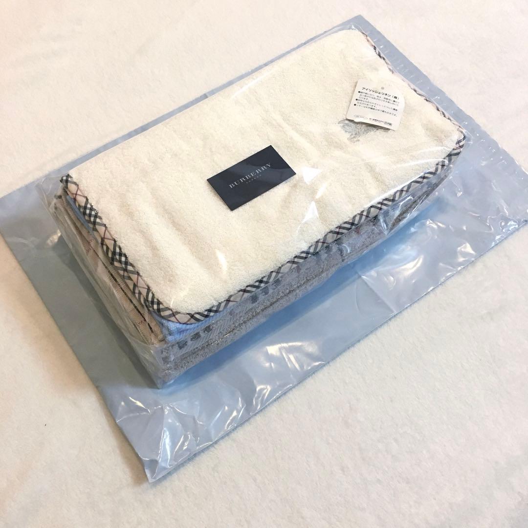 新品未使用　バーバリー　タオル６枚セット