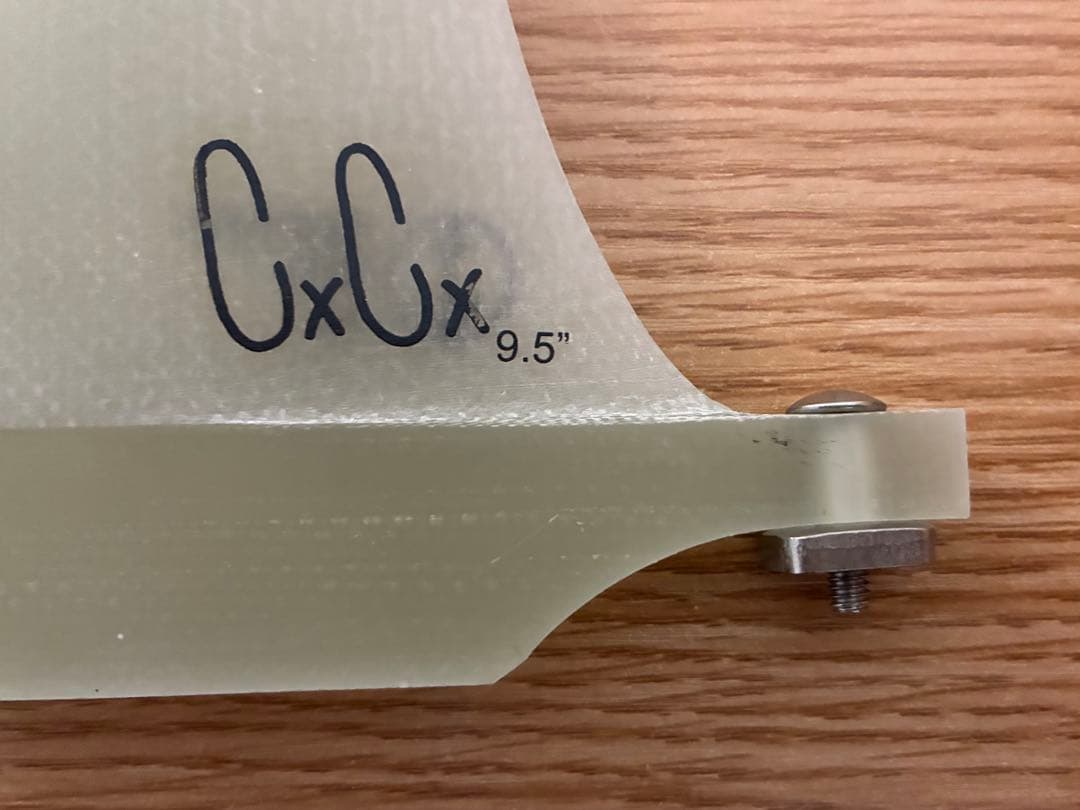 Captain Fin CC Tracker 9.5インチ　クリア　未使用品