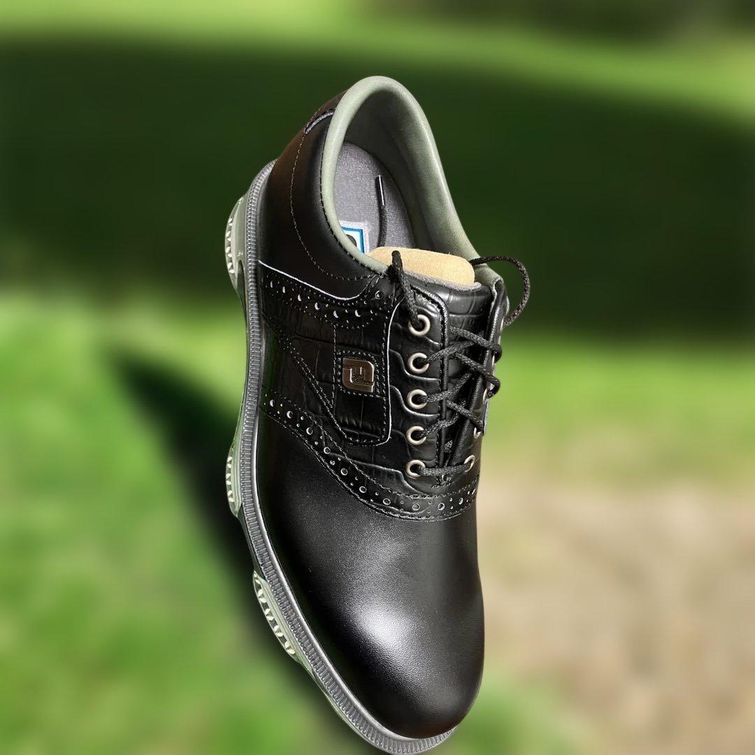 【廃盤】FootJoy DRYJOYS TOUR クロコ本革 26.0cm 新品