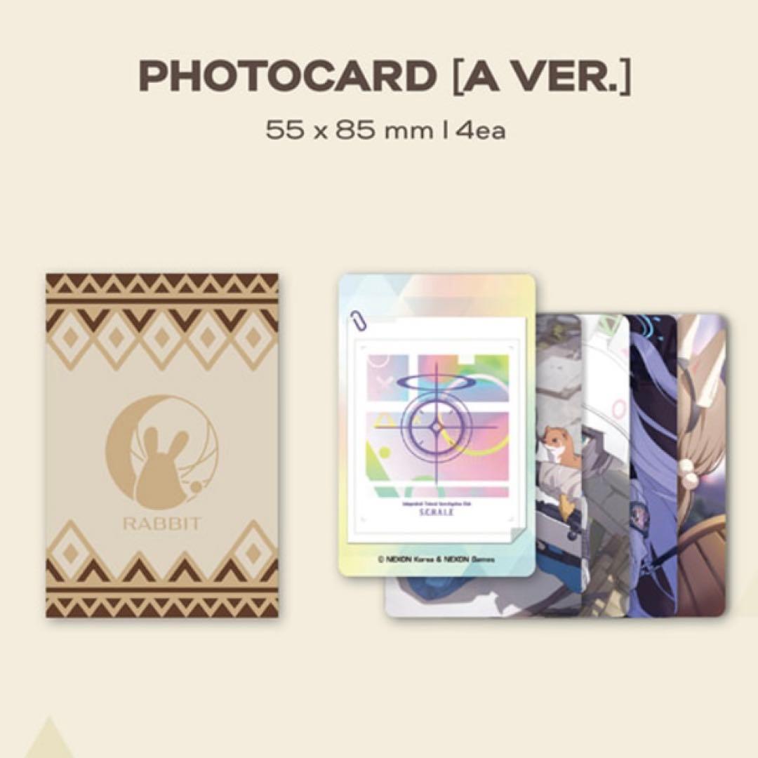 ブルーアーカイブ　韓国　4周年記念　OST CDアルバムパッケージ