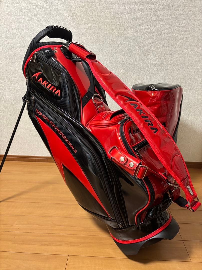 AKIRA アキラ 9.0型 アスリート プロモデル 超美品 キャディバック