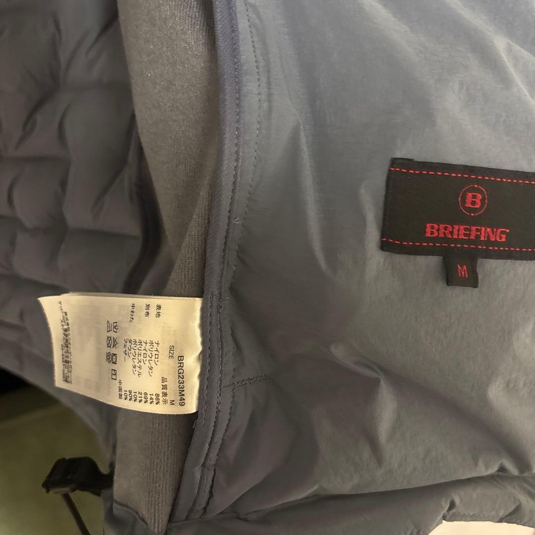 BRIEFING フード付きジャケット M グレー