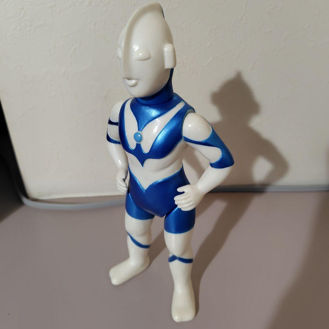 マルサン　M1号　ソフビ　ウルトラマンフィギュア 青と白 SAN JAPAN