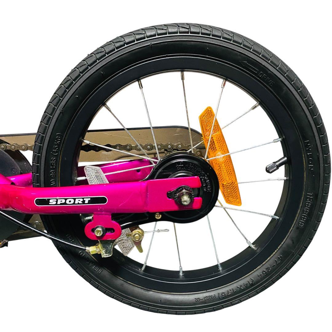 ストライダー STRIDER 14X フューシャピンク ペダル付