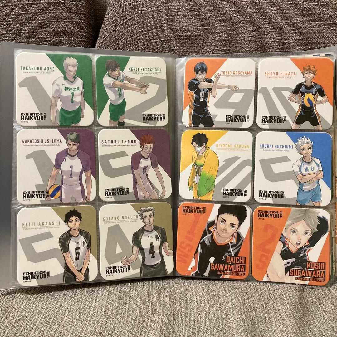 ハイキュー　ハイキュー展　アートコースター box 第5弾 FINAL 特典付き
