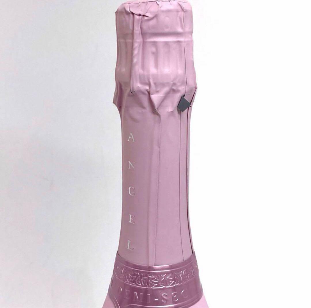 エンジェル ドゥミセック ロゼ ピンク シャンパン 750ml