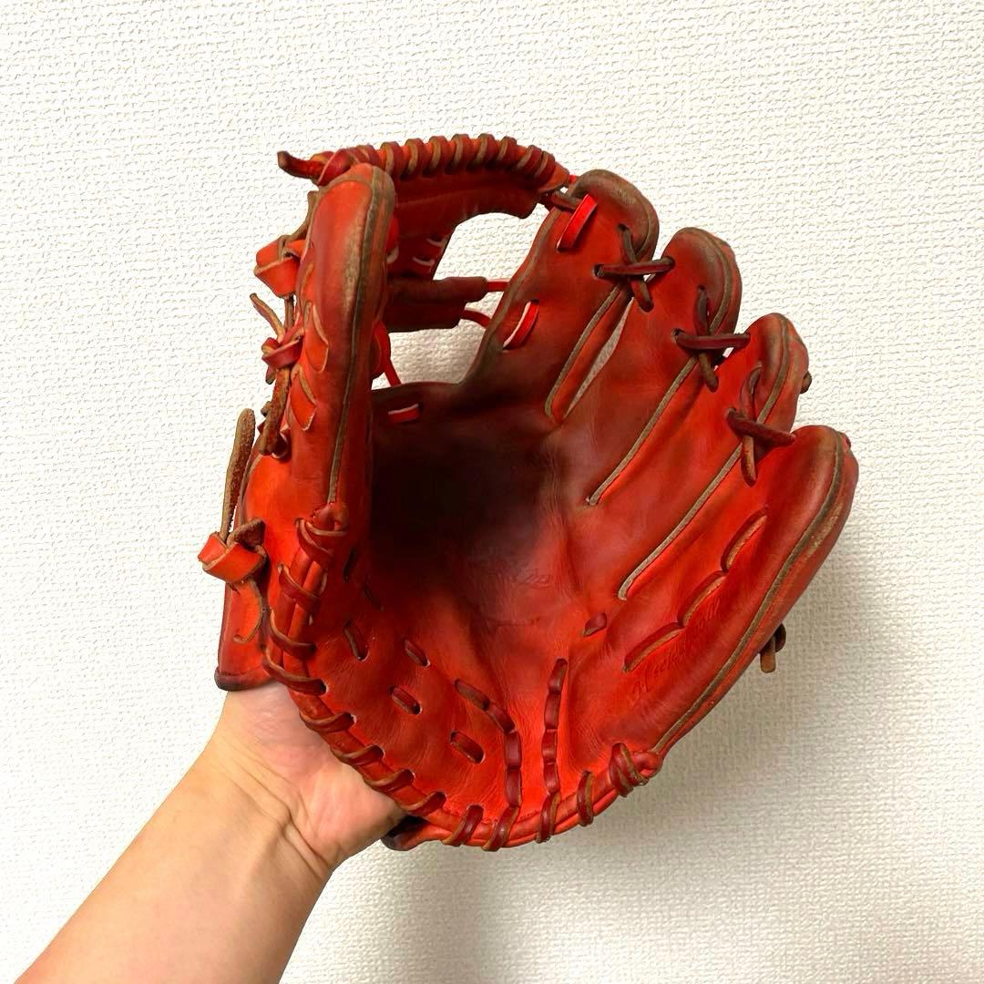 386 ミズノ グローバルエリート 型抜群 即戦力 軟式 内野手用グローブ