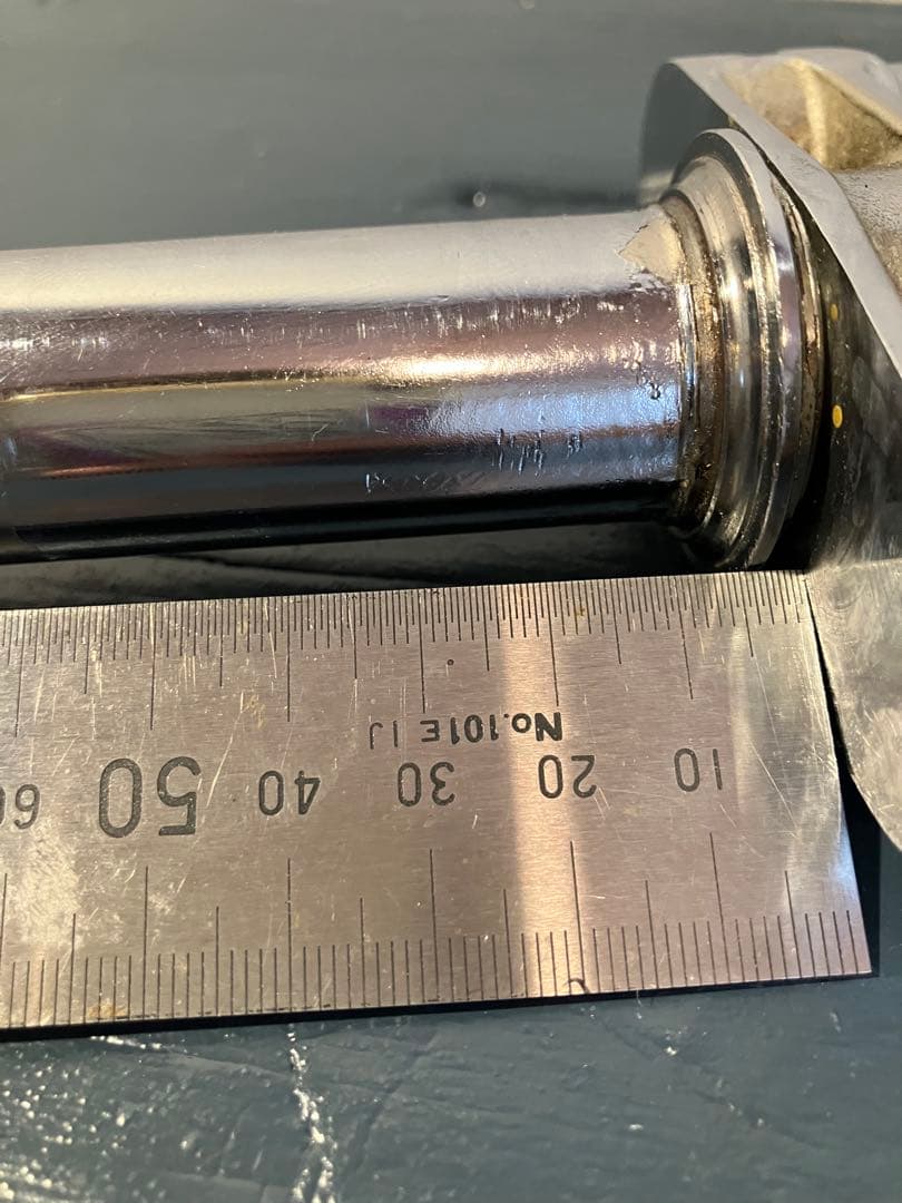 njs ? 2枚肩メッキフォーク　ピスト　ピスタ　日東製ではない