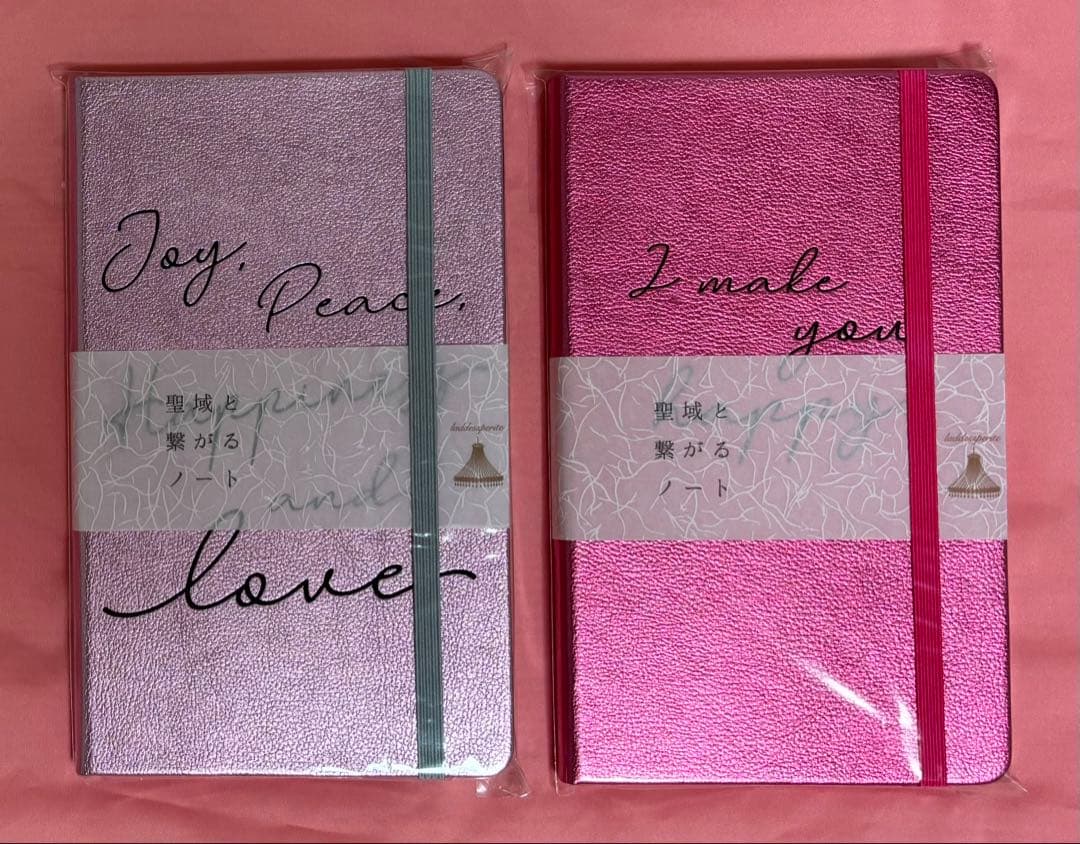 【うさうさ様】　ラデスペリテ　聖域と繋がるノート　シャンパンピーチ　ベリー　2冊