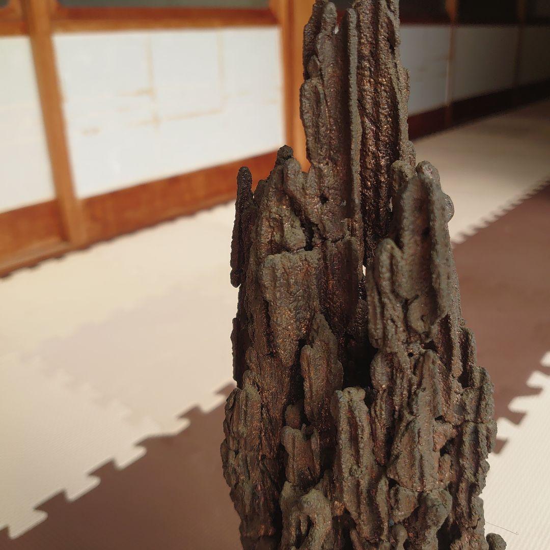 銅滴　置物インテリア金属工芸　昭和レトロ 欠片あり！重さ約6キロ　箱なし