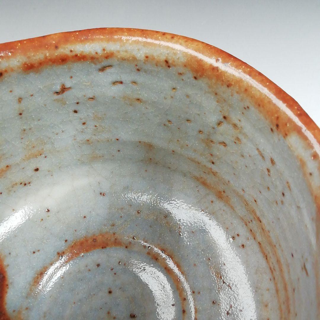 Ｗ１６９　茶碗　『鼡志野　茶碗』『守時大融 作』　共箱　抹茶碗　茶道具