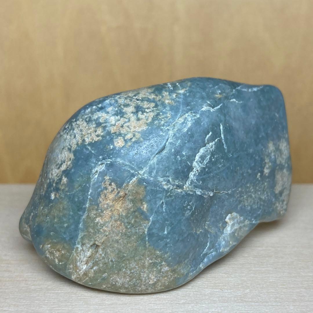 糸魚川翡翠　青翡翠　翡翠輝石　原石　61.9ｇ