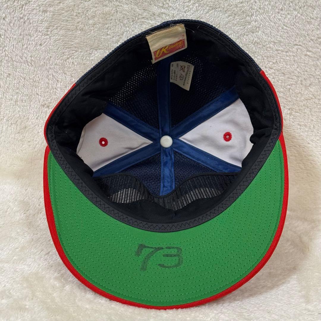 【当時物】Rawlings ローリングス 近鉄バファローズ キャップ 実使用