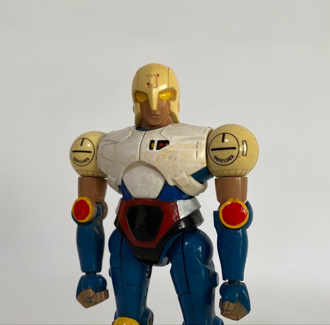 プラレス三四郎【激レア】柔王丸！フィギュア！昭和レトロ！入手困難！