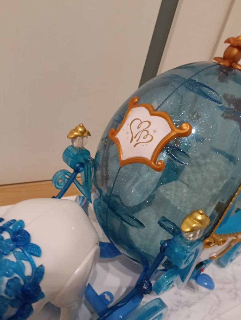 ボブちゃん　シンデレラ 馬車 ディズニープリンセス　リカちゃん　 置物