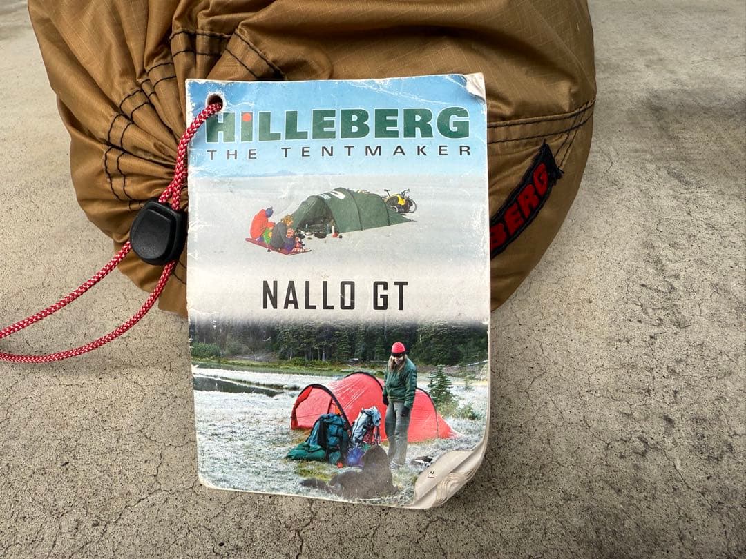 【HILLEBERG】Nallo4GT サンド 最終値下