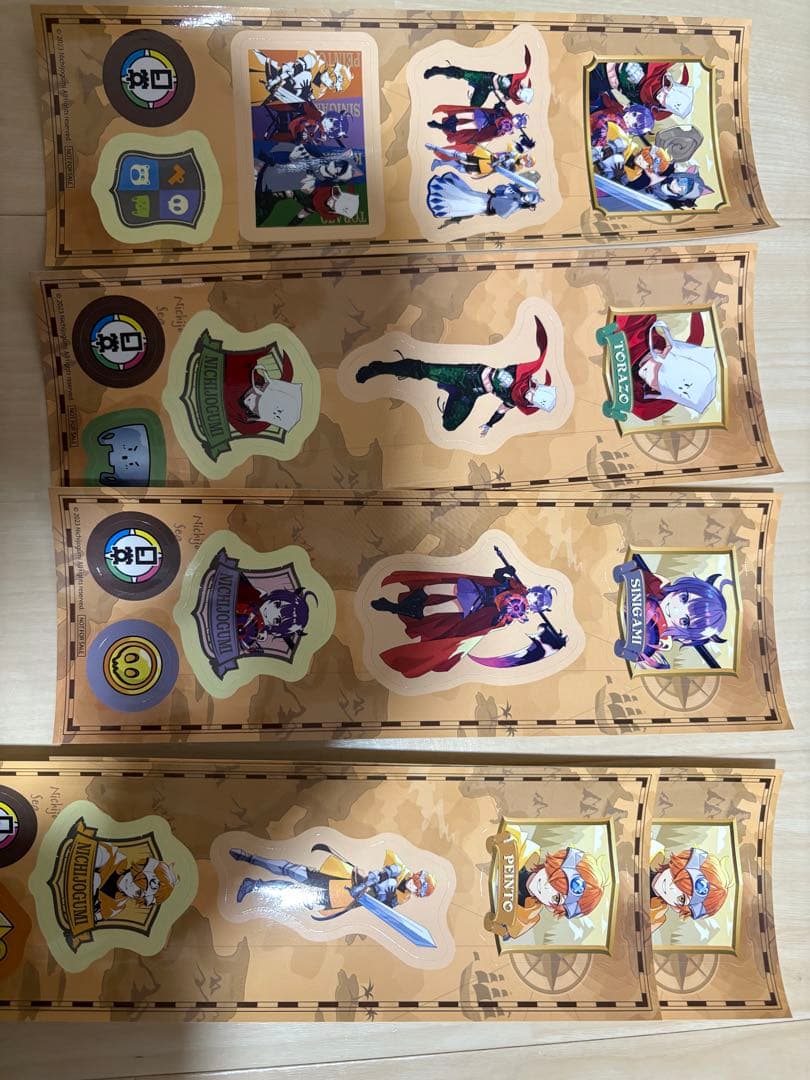 日常組、実況者　グッズバラ売り3000円~◯