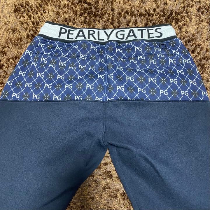 パーリーゲイツ　アーガイル柄　スエットパンツ