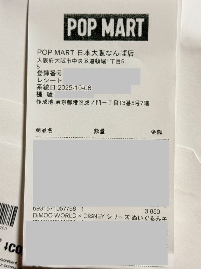 DIMOO CRUSH ON COFFEE WORLD DISNEY 2点セット