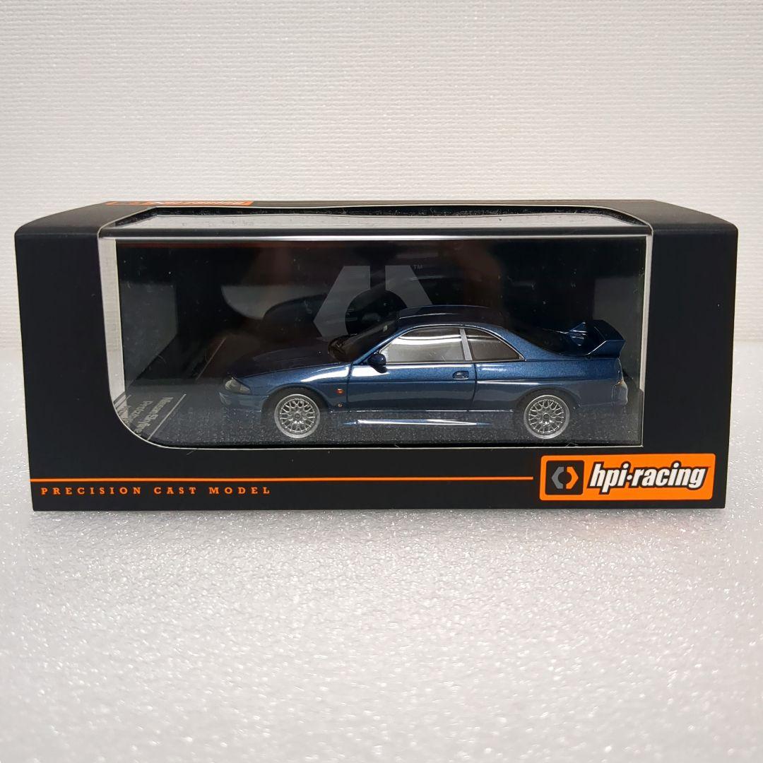 希少【hpi】日産 スカイライン GT-R R33 プロトタイプ ブルー