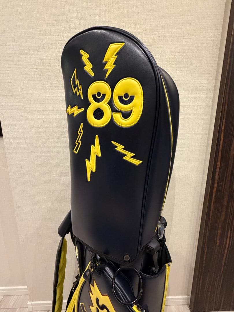 ひろと パーリーゲイツ キャディバッグ ピカチュウ ヘッドカバー付き