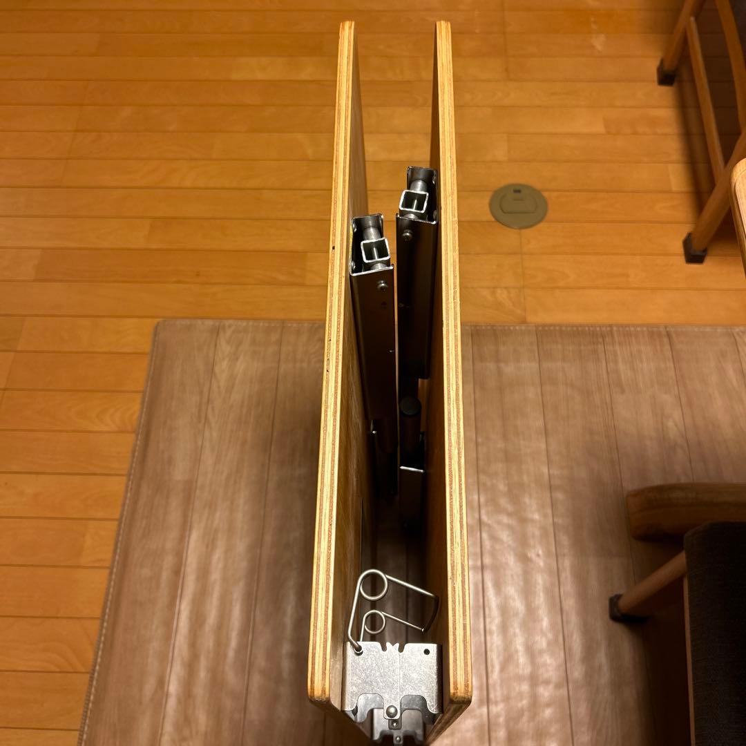 UNIFLAME アウトドアテーブル 木製折りたたみ（廃盤UFテーブル1100）