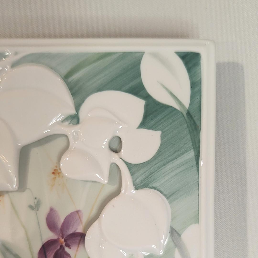 マイセン　Meissen　立体　陶板画　ザビーネ・ワックス