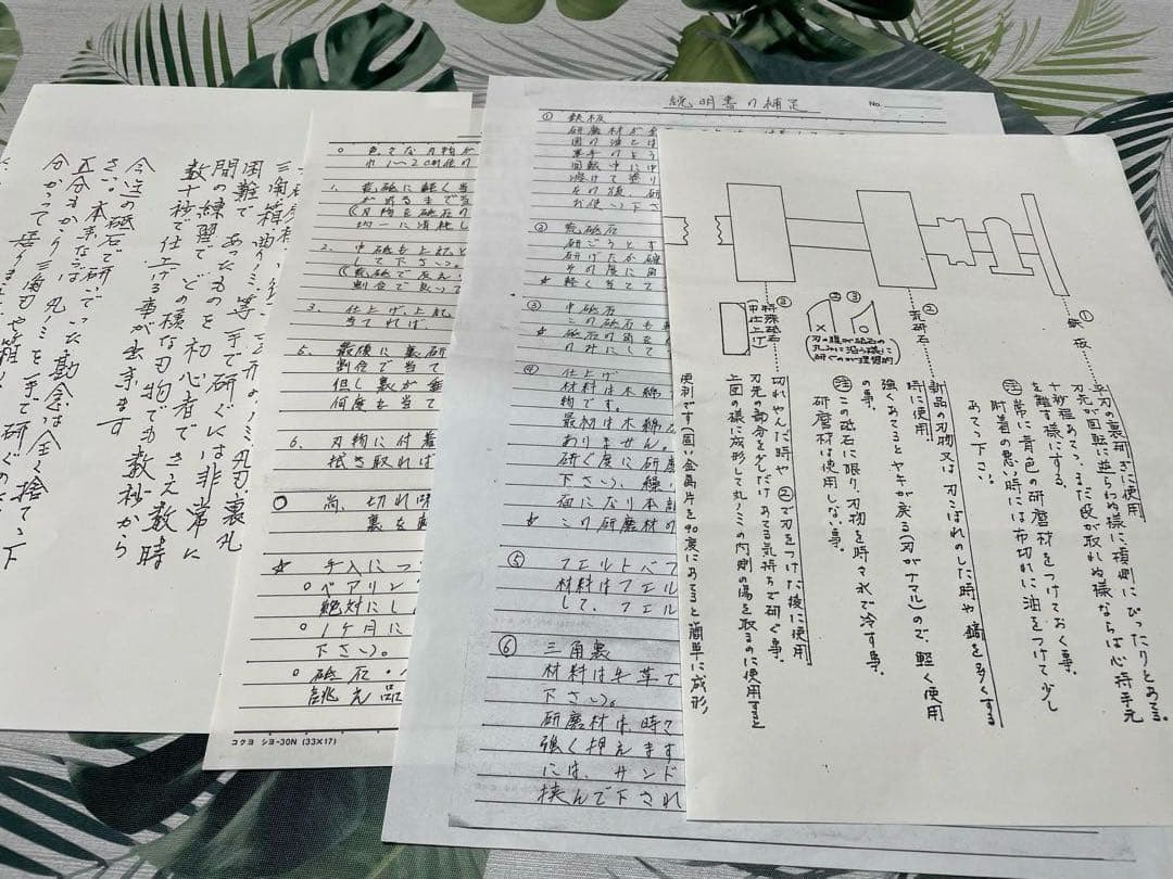 木彫刀特殊研磨機C型(高橋製作所)