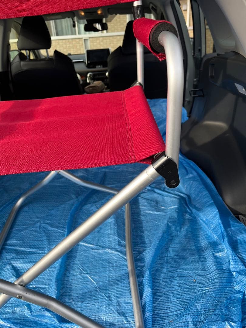  peak スノーピーク　FDフォールディングチェアワイド赤　4脚セット