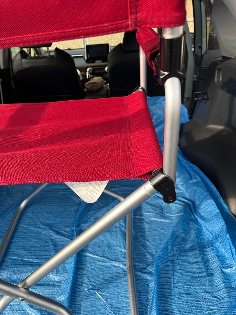  peak スノーピーク　FDフォールディングチェアワイド赤　4脚セット