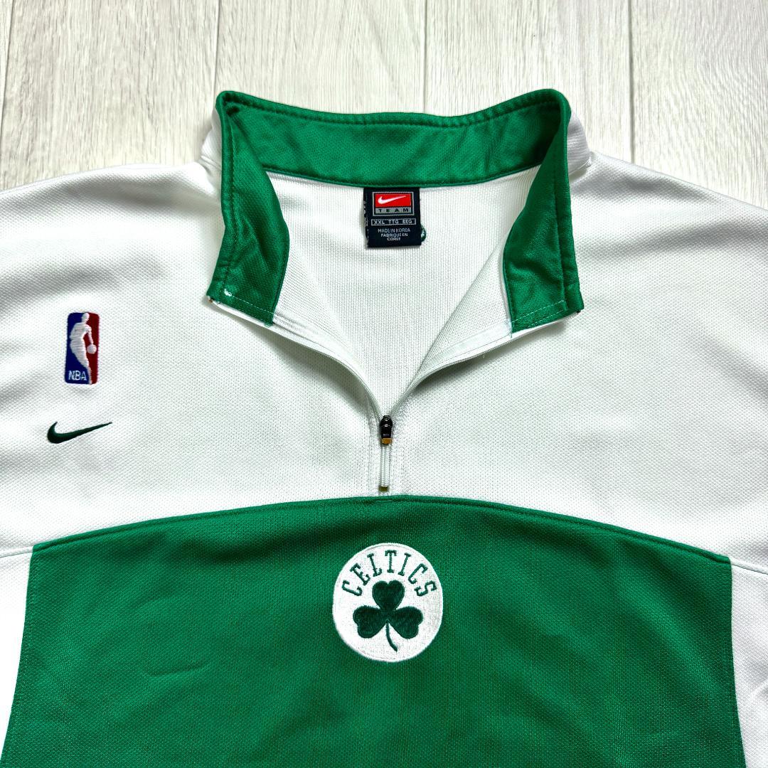【海外限定モデル☆セルティックス】ナイキ NBA刺繍 ウォームアップ Tシャツ