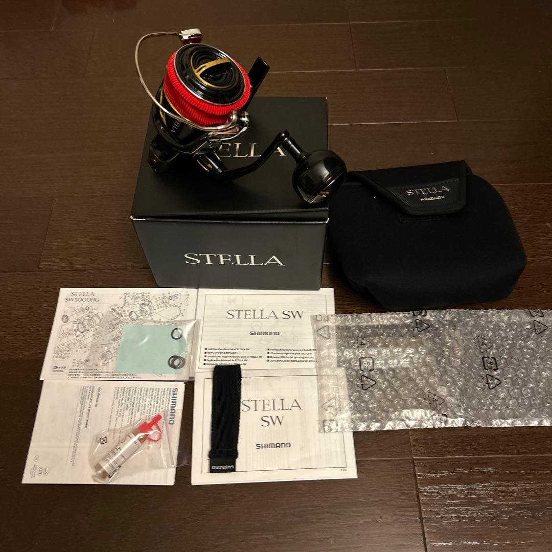 20 STELLA SW6000HG 付属品完品　スピニングリール