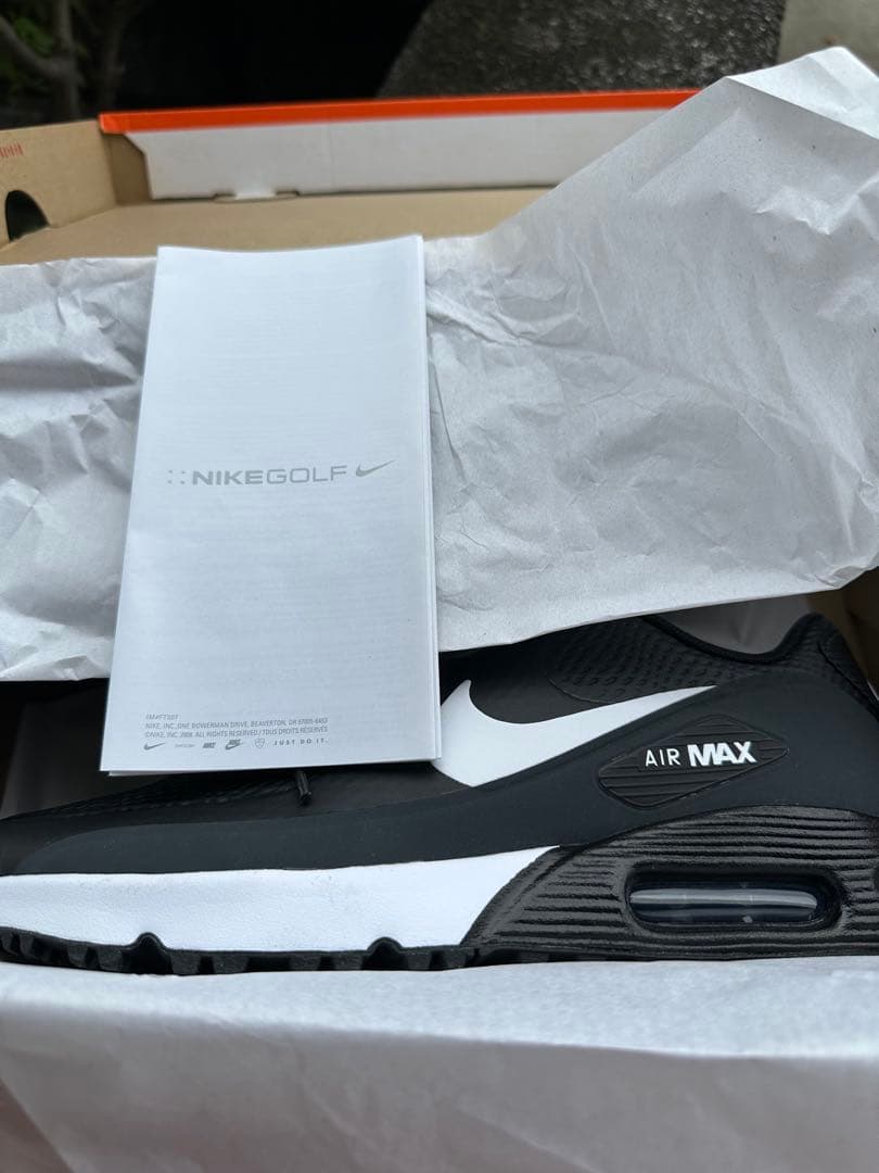 Nike Air Max 90 Golf ブラック/ホワイト　27.5㌢