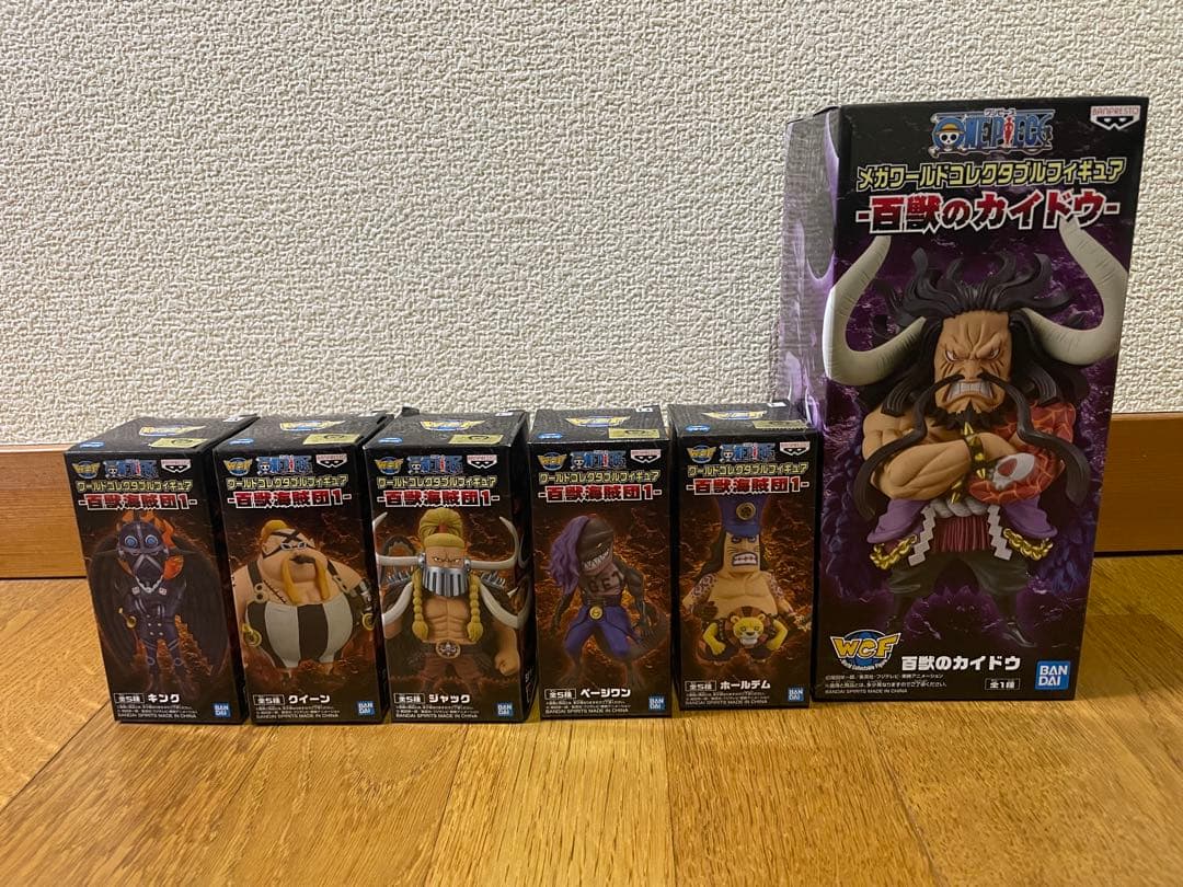 ワンピース メガワールドコレクタブルフィギュア 6体セット