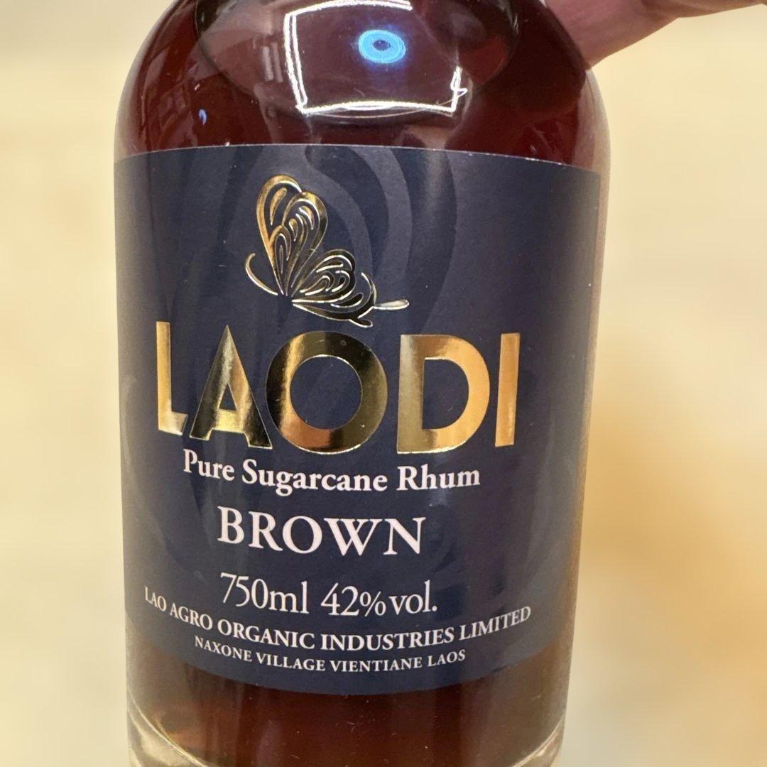 ラム酒　LAODI BROWN