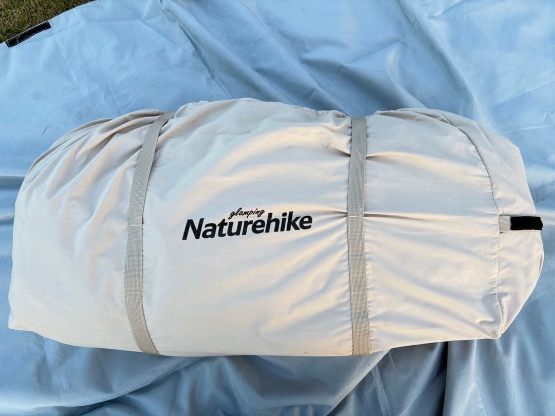 Naturehike コットンピラミッドラージテント ブライトン12.3」　中古