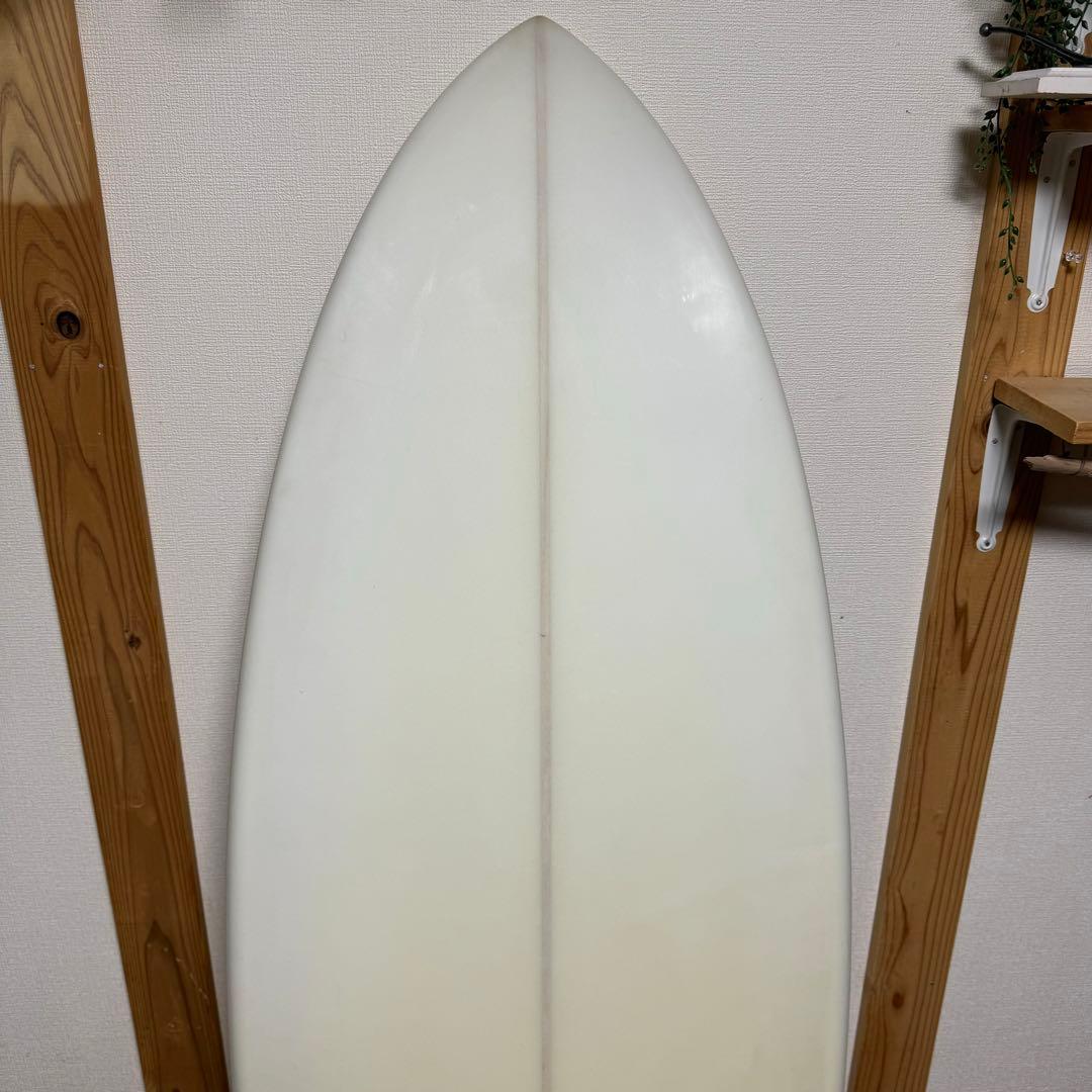 美品　サーフボード　ノーブランド　5フィン　フィッシュ　6.0 38L