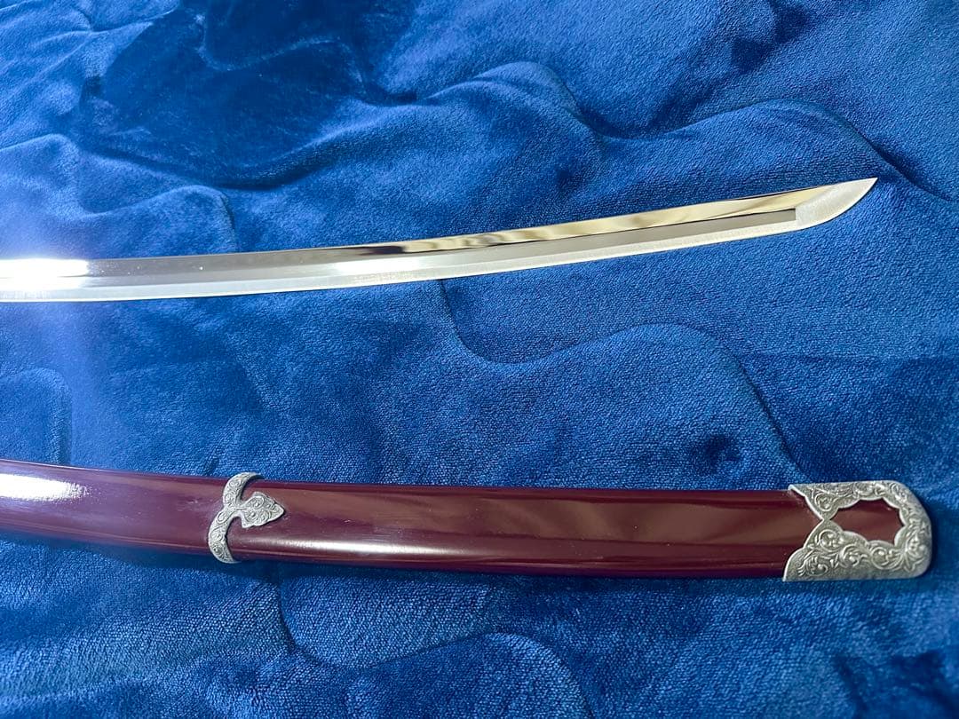 観賞用模造刀　膝丸　源義経拵　太刀拵　刀袋付き　コスプレ　刀剣乱舞