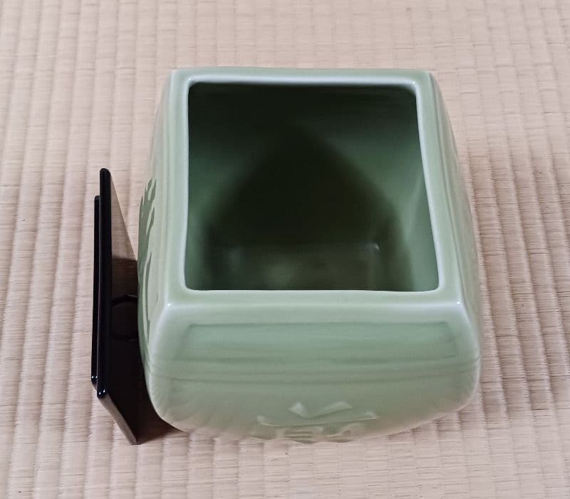 鎧櫃水指　手塚玉堂　茶道具