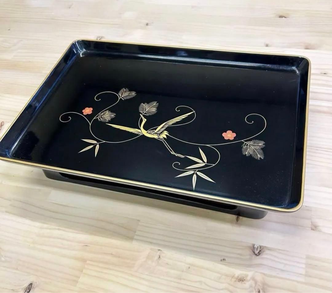 輪島塗り 木製 お膳 茶道具 漆 漆芸