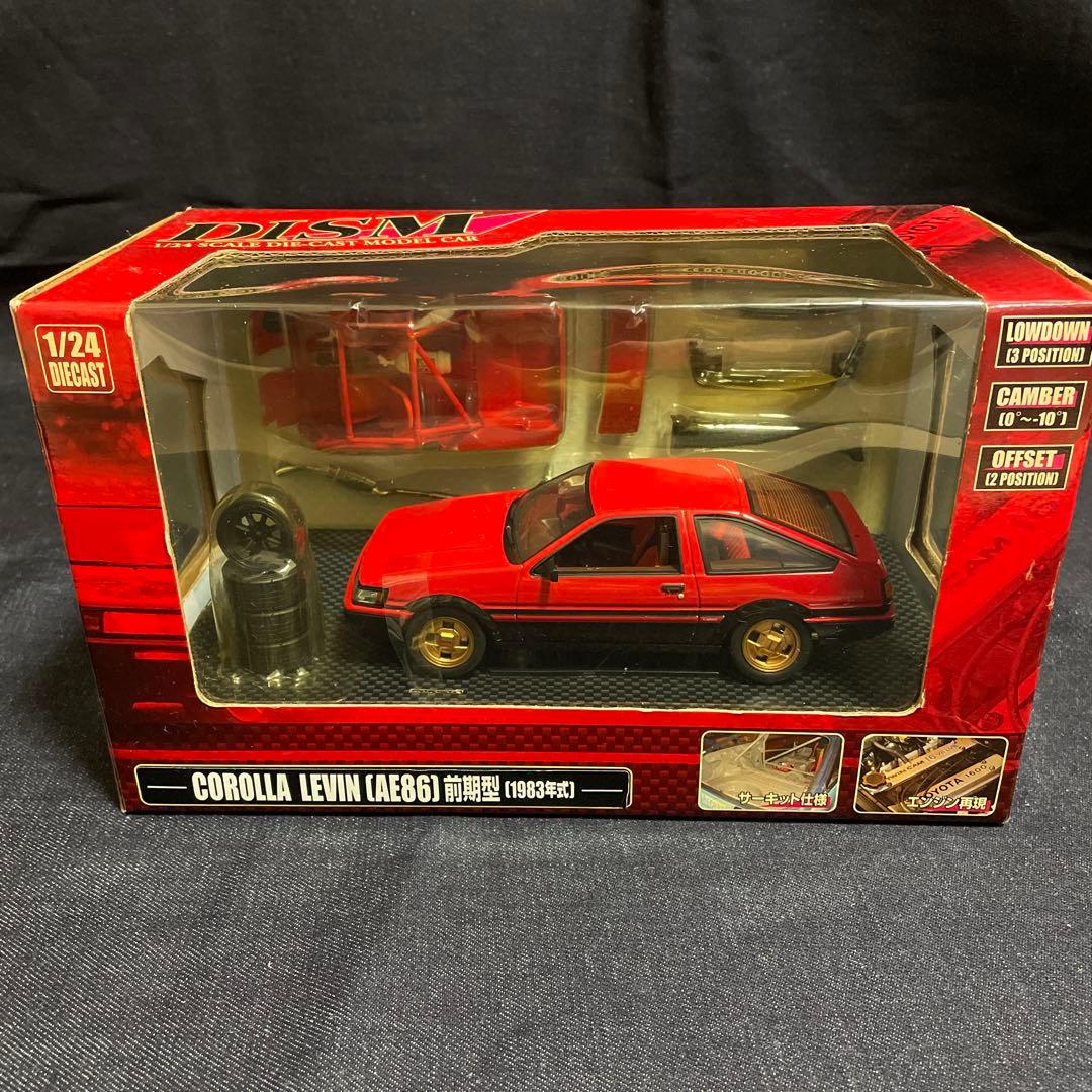 1/24 トヨタ カローラ レビン 前期型 AE86 ハチロク DISM