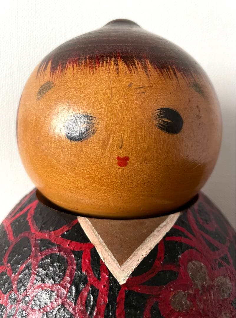 渡辺 正雄 Masao 創作 こけし kokeshi 2体 セット レトロ