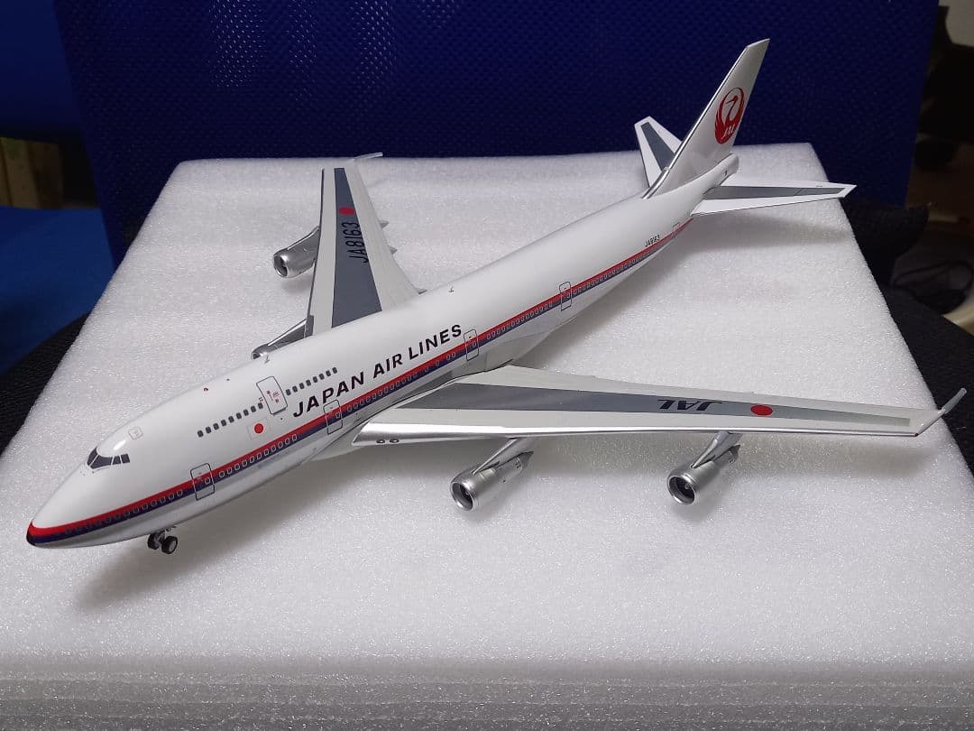 難有　B-Models 1/200 JAL B747-300 JA8163