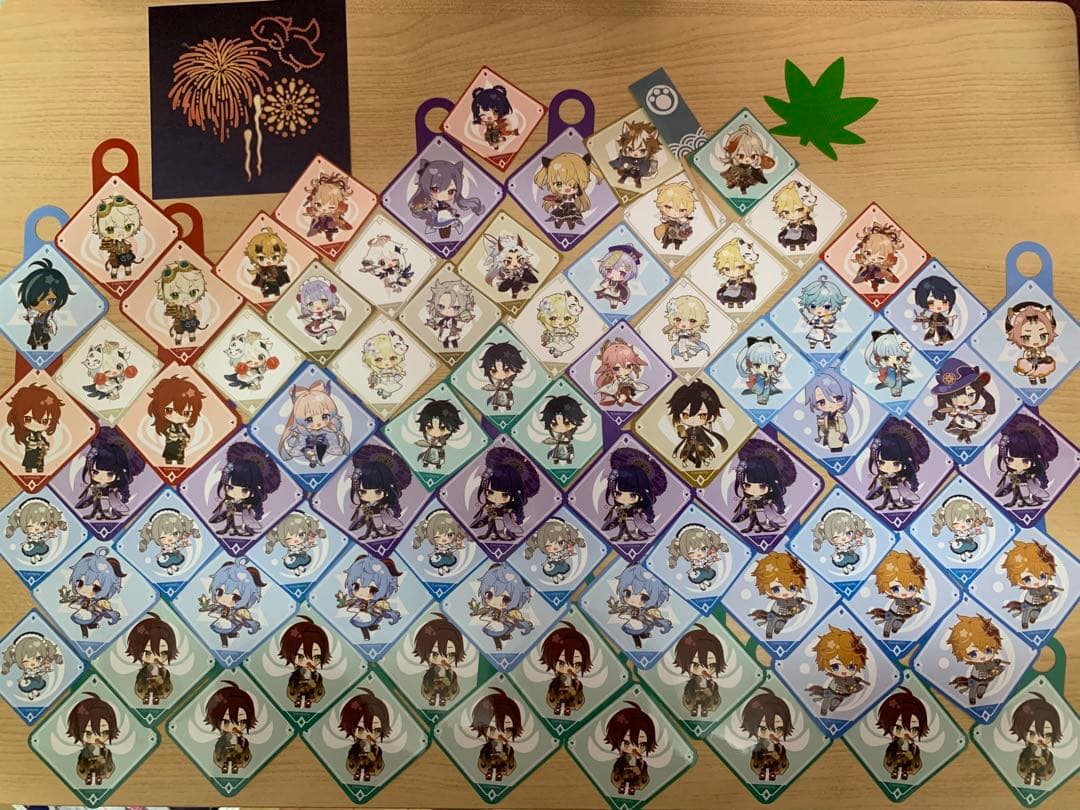 【美品】原神 スイパラ コースター フードタグ まとめ売り