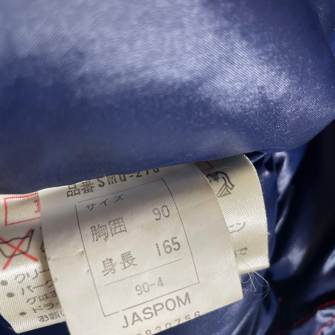 80年代　MONCLER×asics 赤 ダウンジャケット　サイズ165