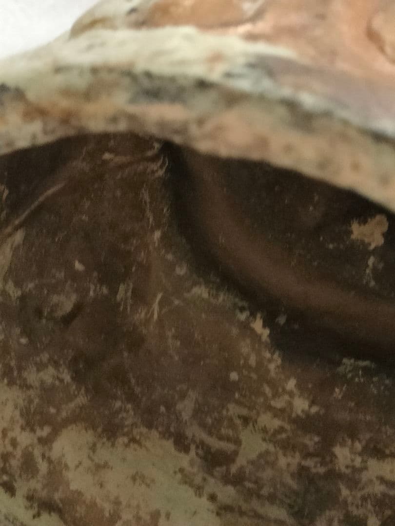 鉄仏　観音立像　夢違い観音　時代物　骨董アンティークNo.80