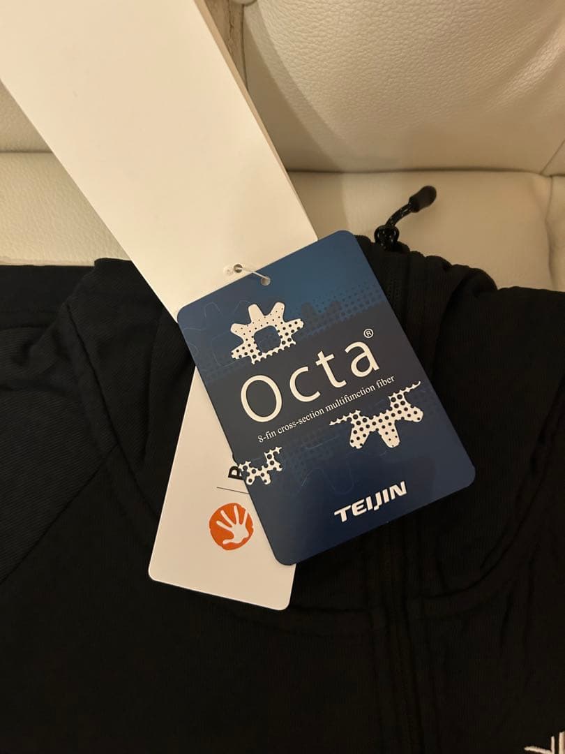 octa thermal zip hoodie 保温 吸水速乾