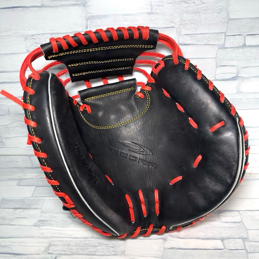 TIGORA（ティゴラ）軟式キャッチャーミット TR-8BG1045☆極美品☆